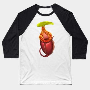 Carnivorous Plant Nepenthes Villosa Botanical Pitcher Plant Baseball T-Shirt